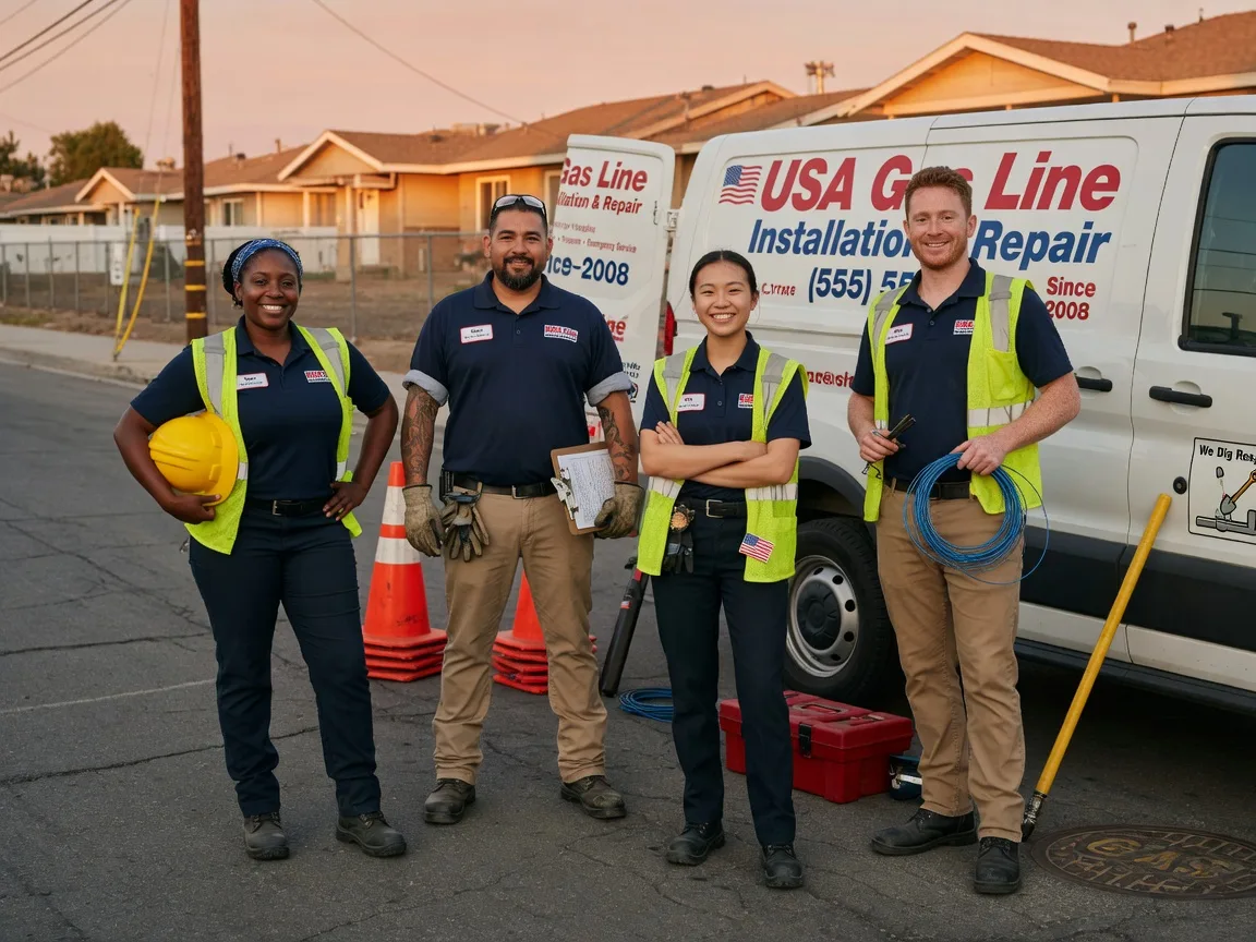 Gas Line Installation company in Nash, OK